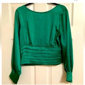 EUC Ciebon Medium Green Top